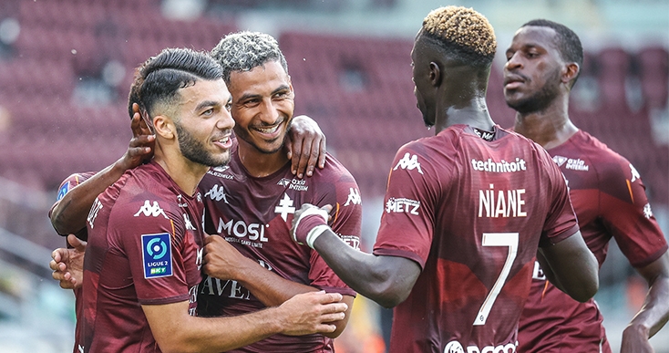 Les talentueux joueurs du Football Club de Metz